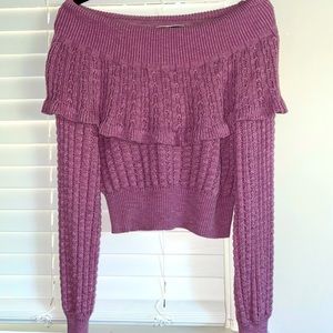 Boutique Off the Shoulder Sweater